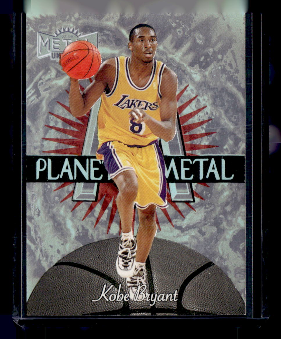 1997-98 Metal Universe #3 PM Kobe Bryant Planet Metal