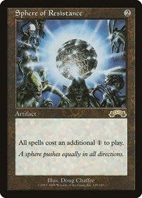 MTG Exodus Sphere of Resistance