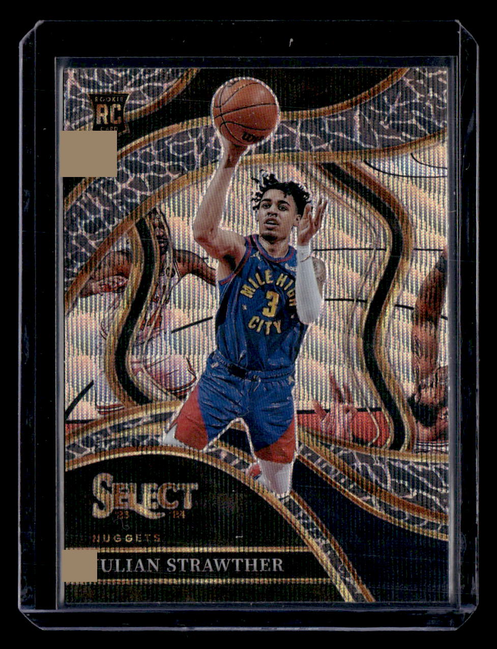 2023-24 Panini Select #283 Julian Strawther Elephant Prizms
