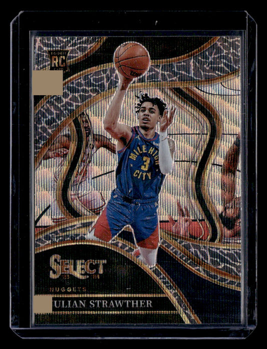 2023-24 Panini Select #283 Julian Strawther Elephant Prizms