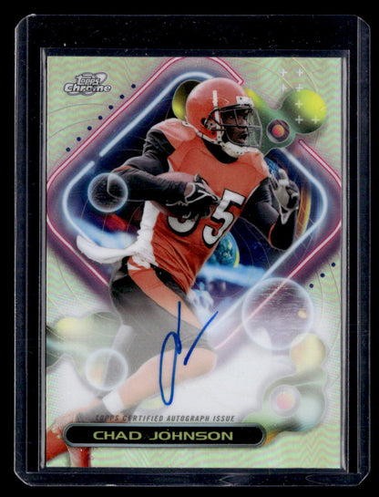2023 Topps Composite #CCA-CJ Chad Johnson Cosmic Chrome Autographs
