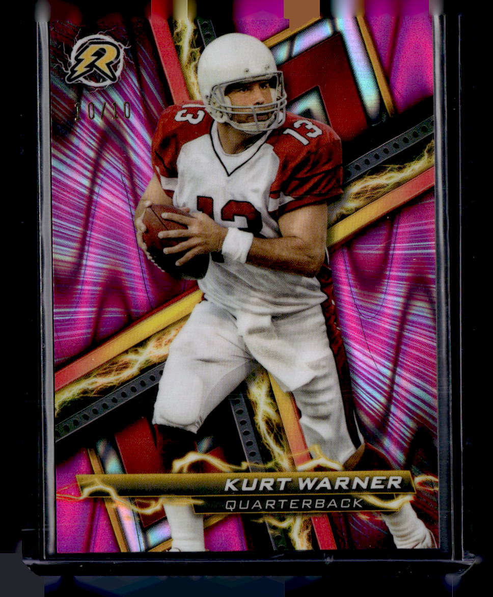 2023 Topps Composite #64 Kurt Warner Resurgence Pink Power Surge #/10