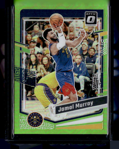 2023-24 Donruss Optic #111 Jamal Murray Lime Green #/149