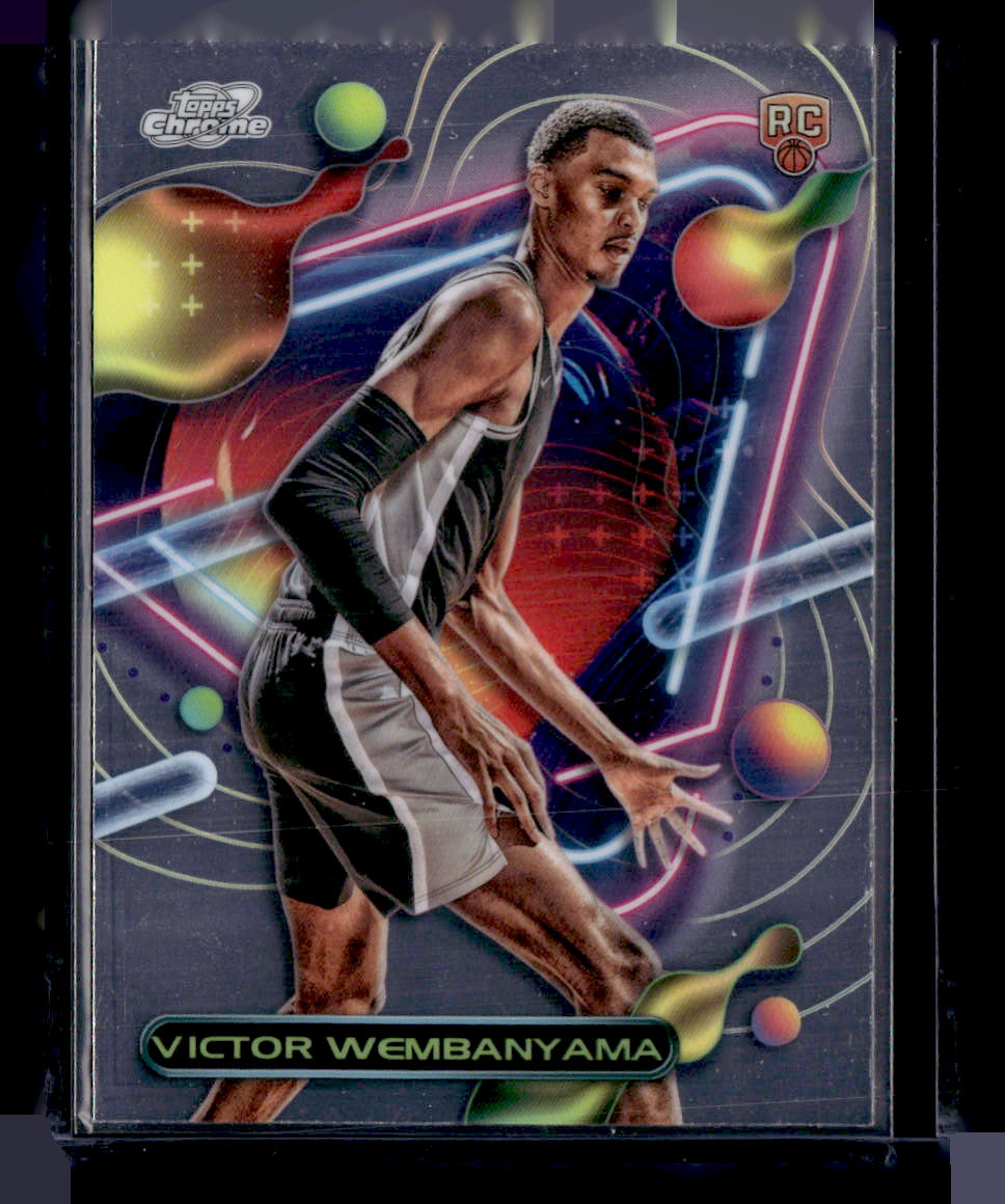 2023-24 Topps Chrome Cosmic #151 Victor Wembanyama