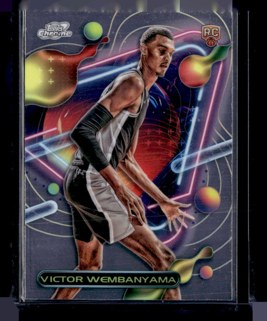 2023-24 Topps Chrome Cosmic #151 Victor Wembanyama