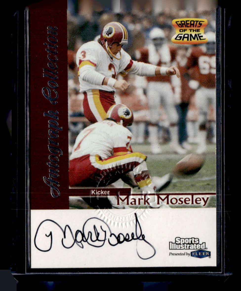 1999 Sports Illustrated #NNO Mark Moseley Autographs