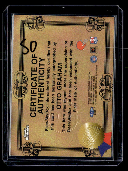 1999 Sports Illustrated #NNO Otto Graham Autographs