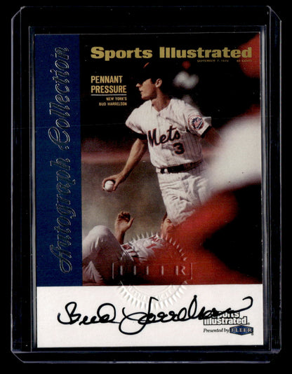 1999 Sports Illustrated Greats of the Game #NNO Bud Harrelson Autographs