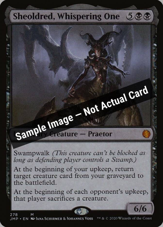 Magic,Jumpstart,Sheoldred, Whispering One - 278,Normal,Lightly Played — Sample Image, Not Actual Card
