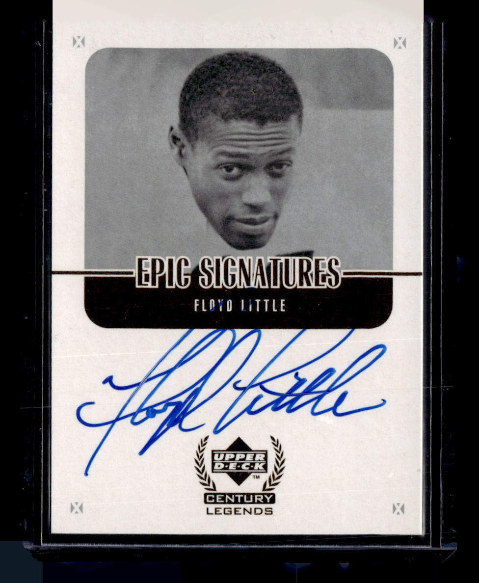 1999 Upper Deck Century Legends #FL Floyd Little Epic Signatures