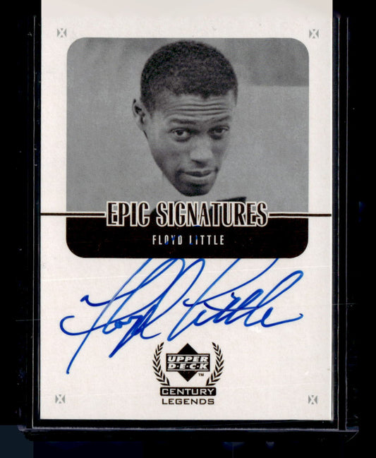 1999 Upper Deck Century Legends #FL Floyd Little Epic Signatures