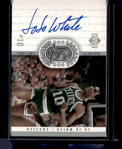 1999-00 Upper Deck Legends #JJ Jo Jo White Legendary Signatures