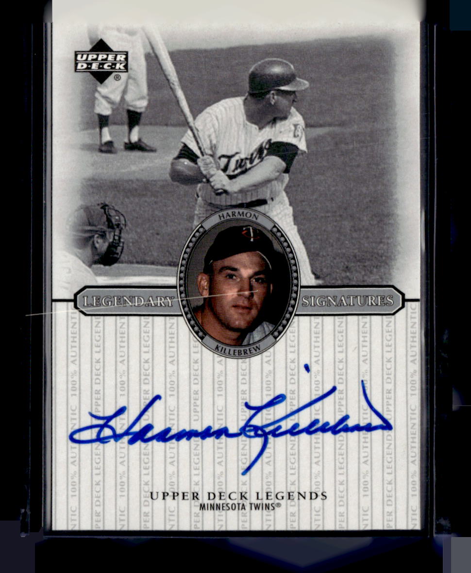 2000 Upper Deck Legends #S-HK Harmon Killebrew Legendary Signatures