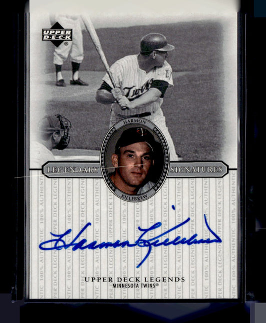2000 Upper Deck Legends #S-HK Harmon Killebrew Legendary Signatures