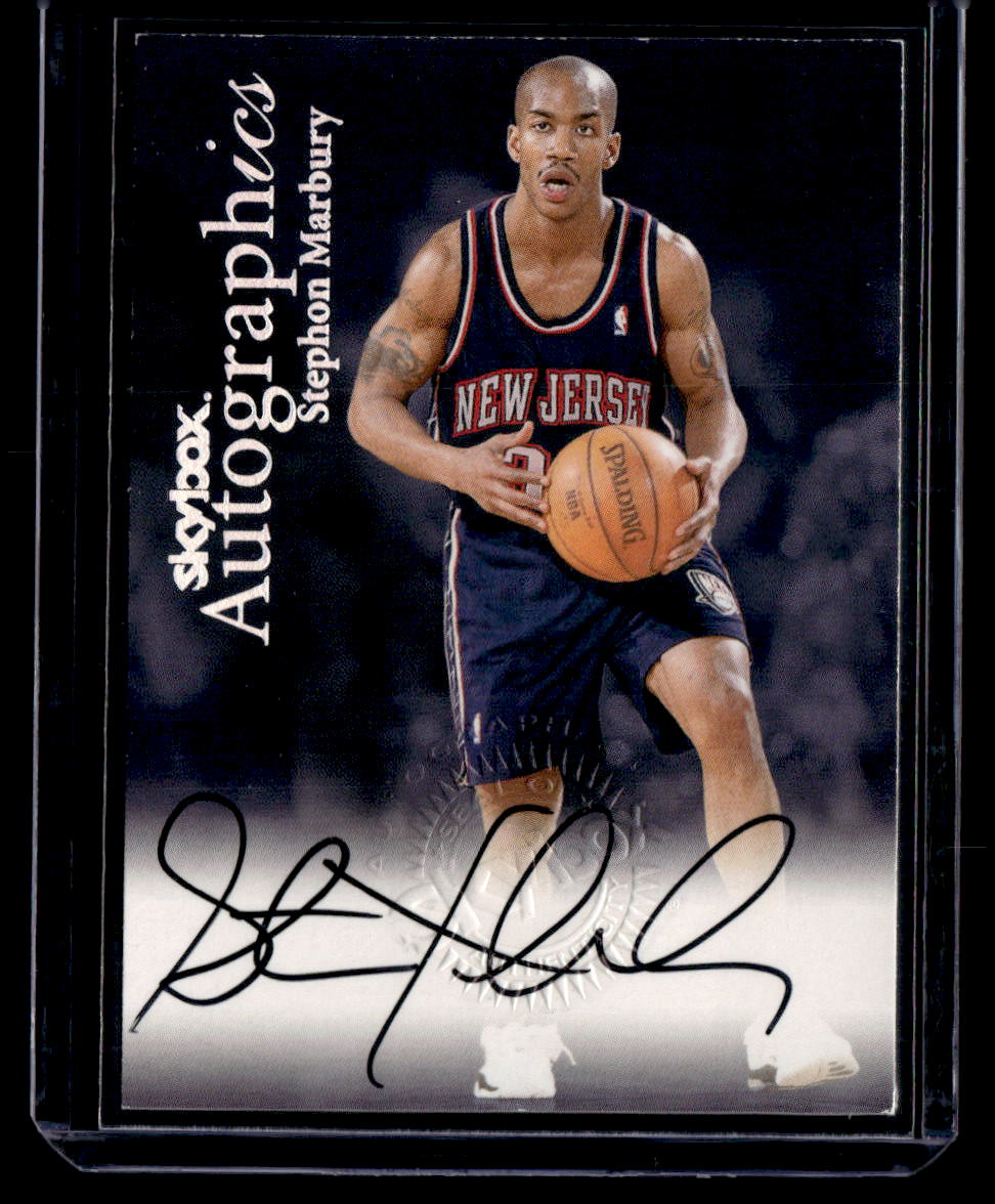 1999-00 SkyBox Premium #NNO Stephon Marbury Autographics