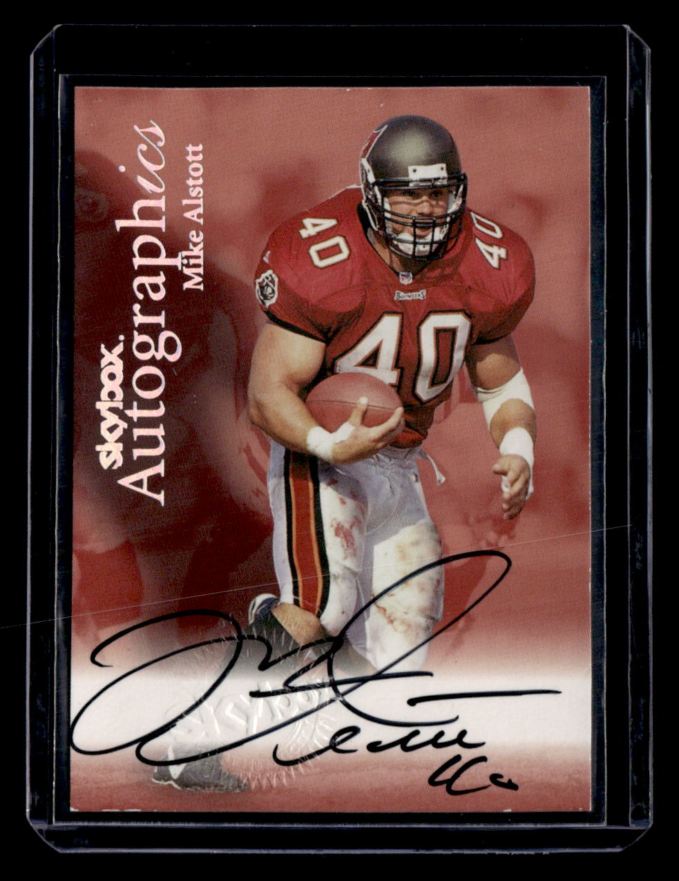 1999 SkyBox Premium #NNO Mike Alstott Autographics