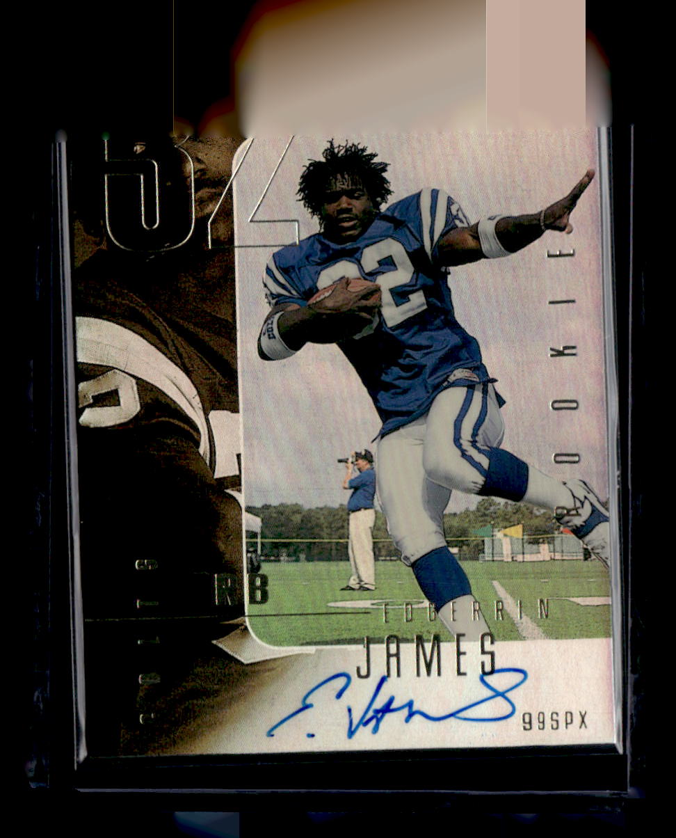 1999 SPx #124 Edgerrin James #/1999