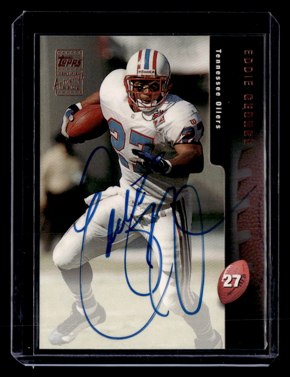 1998 Topps #A6 Eddie George Autographs