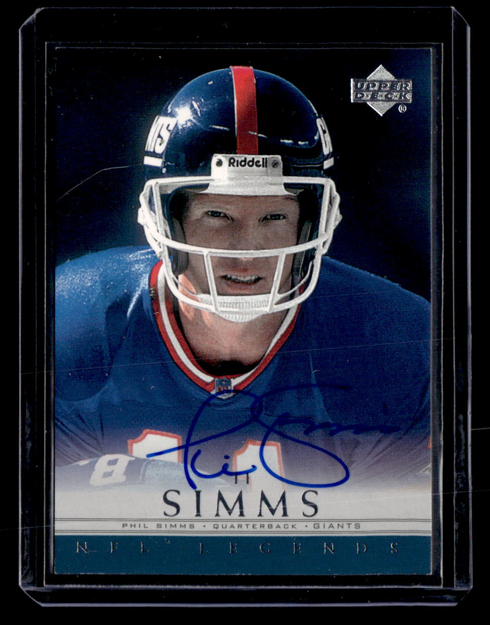 2000 Upper Deck Legends #PS Phil Simms Autographs
