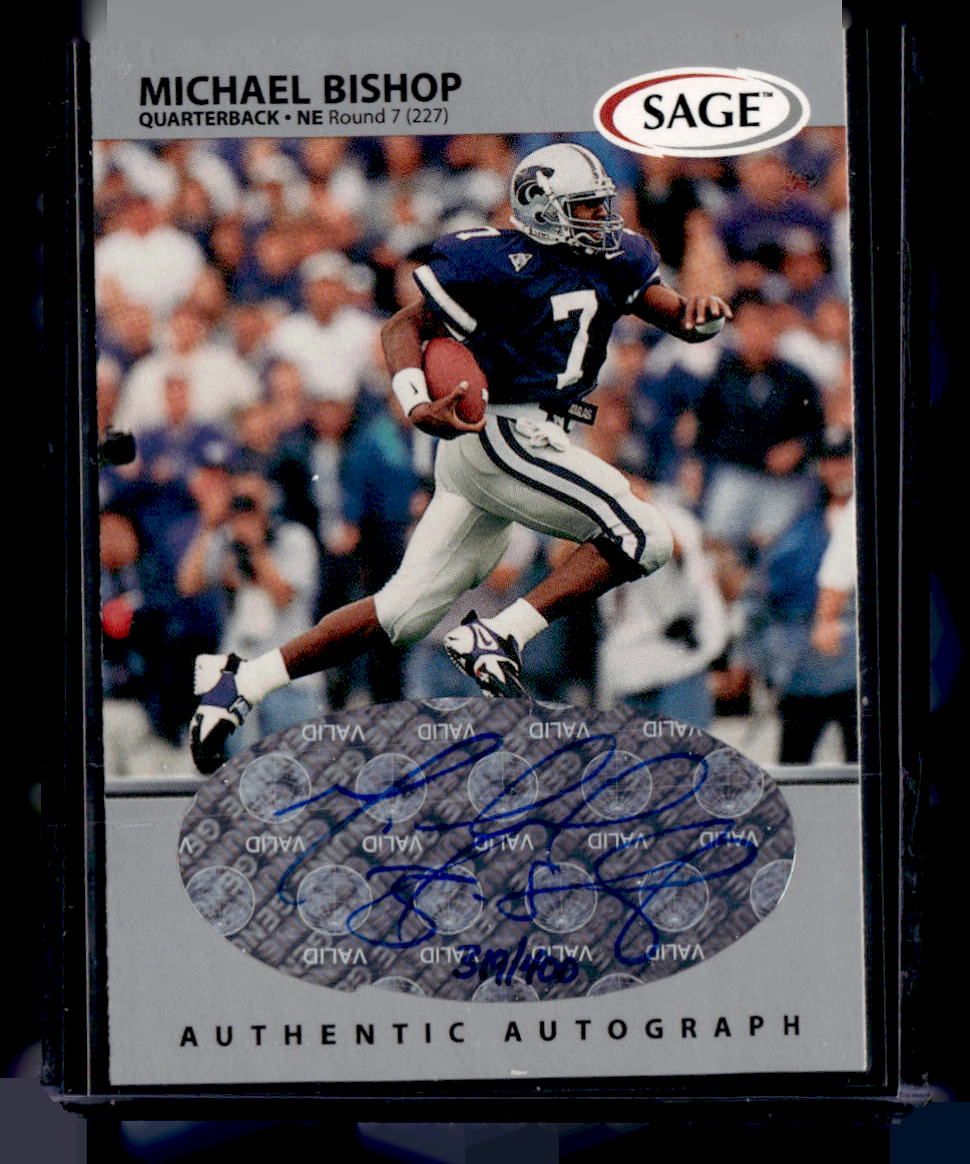 1999 SAGE #A5 Michael Bishop Autographs Silver #/400