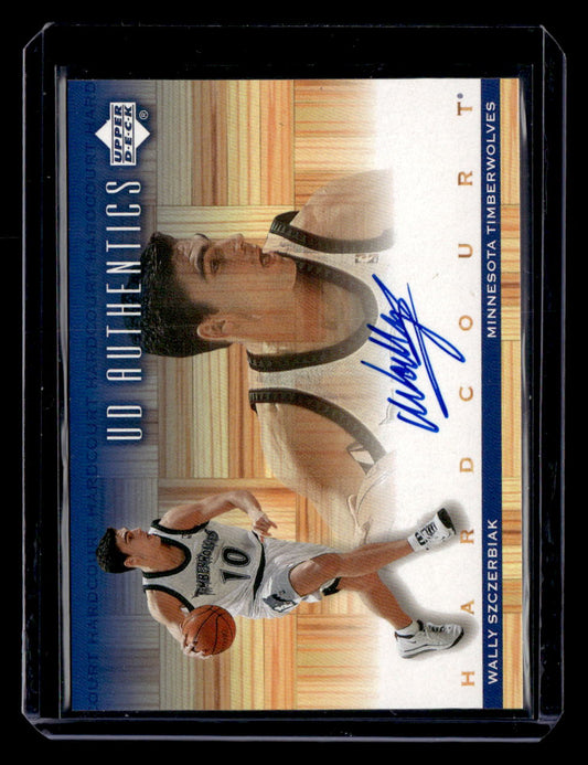 2000-01 Upper Deck Hardcourt #WS Wally Szczerbiak UD Authentics