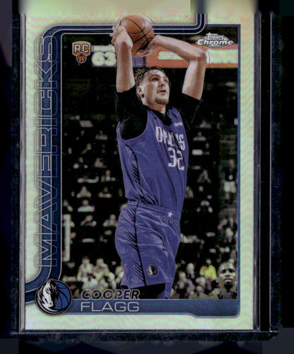 2025-26 Topps Chrome #251 Cooper Flagg Refractor
