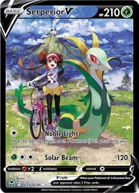 Pokemon SWSH12: Silver Tempest Trainer Gallery Serperior V