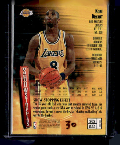 1997-98 Finest #262 Kobe Bryant