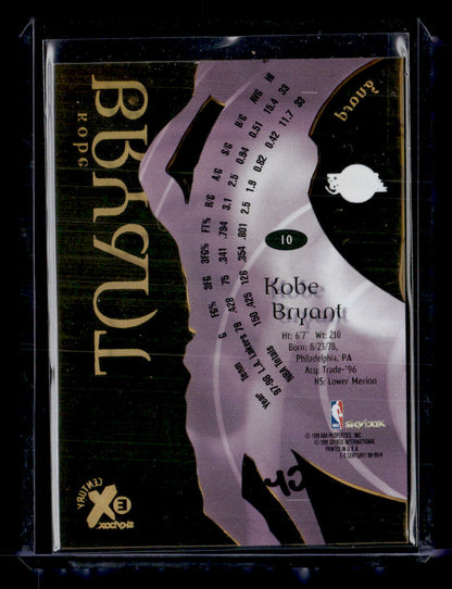 1998-99 SkyBox E-X Century #10 Kobe Bryant