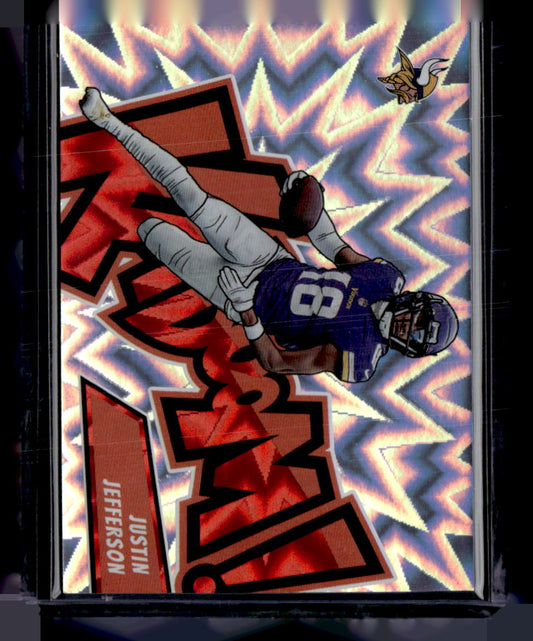 2023 Panini Absolute #7 Justin Jefferson Kaboom Horizontal