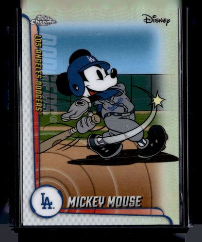2025 Topps Chrome Update #MLBA-1 Mickey Mouse Mickey And Friends