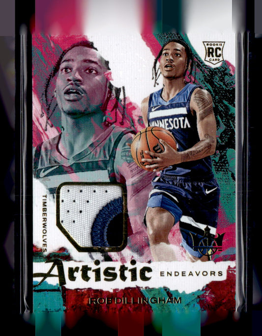 2024-25 Panini Court Kings #AE-RBD Rob Dillingham Artistic Endeavors