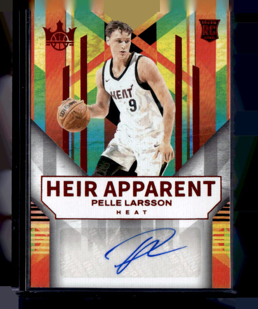 2024-25 Panini Court Kings #HA-PEL Pelle Larsson Heir Apparent Jade