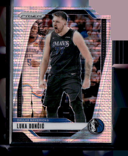 2024-25 Panini Prizm #89 Luka Doncic Prizms Pulsar