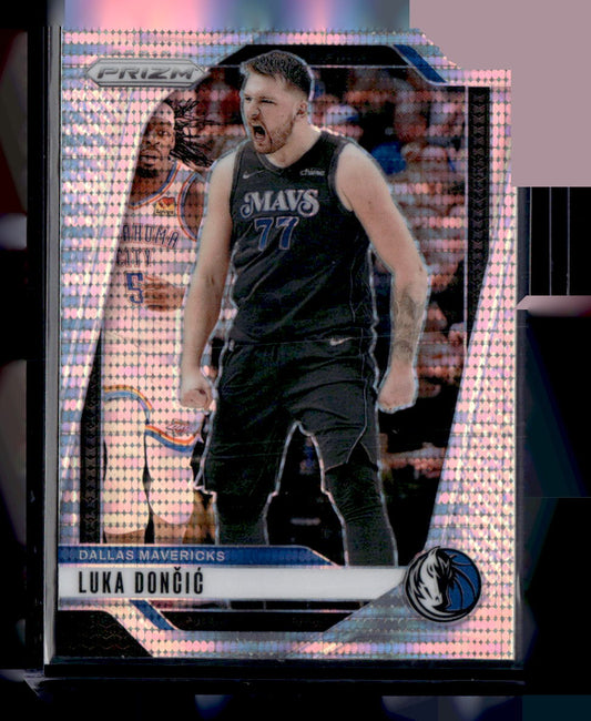 2024-25 Panini Prizm #89 Luka Doncic Prizms Pulsar