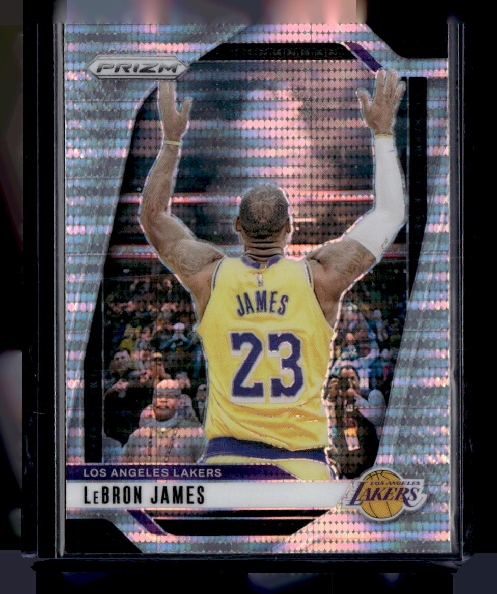 2024-25 Panini Prizm #130 LeBron James Prizms Pulsar