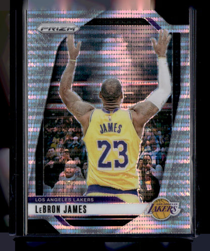 2024-25 Panini Prizm #130 LeBron James Prizms Pulsar