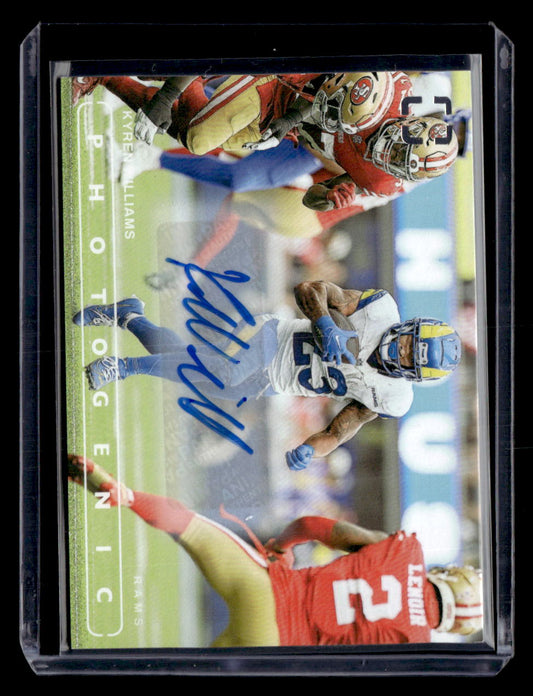 2024 Panini Photogenic #63 Kyren Williams Autographs