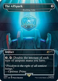MTG Secret Lair Drop Series The AllSpark - Doubling Cube