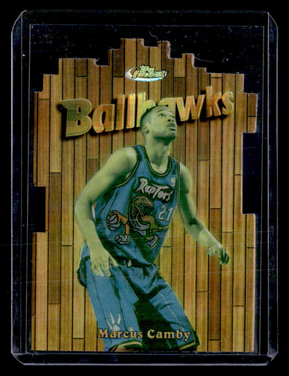 1997-98 Finest #159 Marcus Camby Embossed Refractors #/74