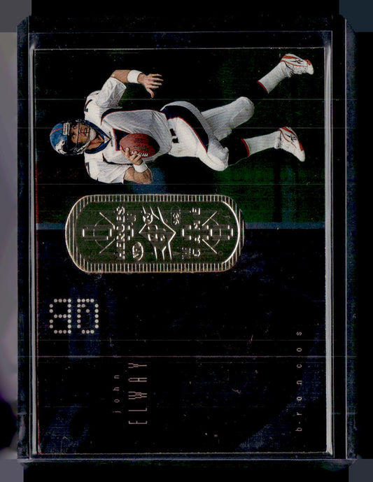 1998 SPx Finite #177 John Elway Radiance #/100