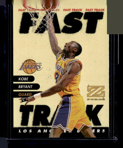 1997-98 SkyBox Z-Force #2 FT Kobe Bryant Fast-Track