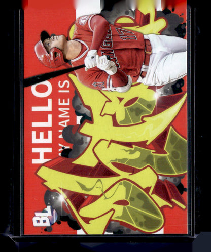 2023 Topps Big League #RC-3 Shohei Ohtani Roll Call Wildstyle Edition
