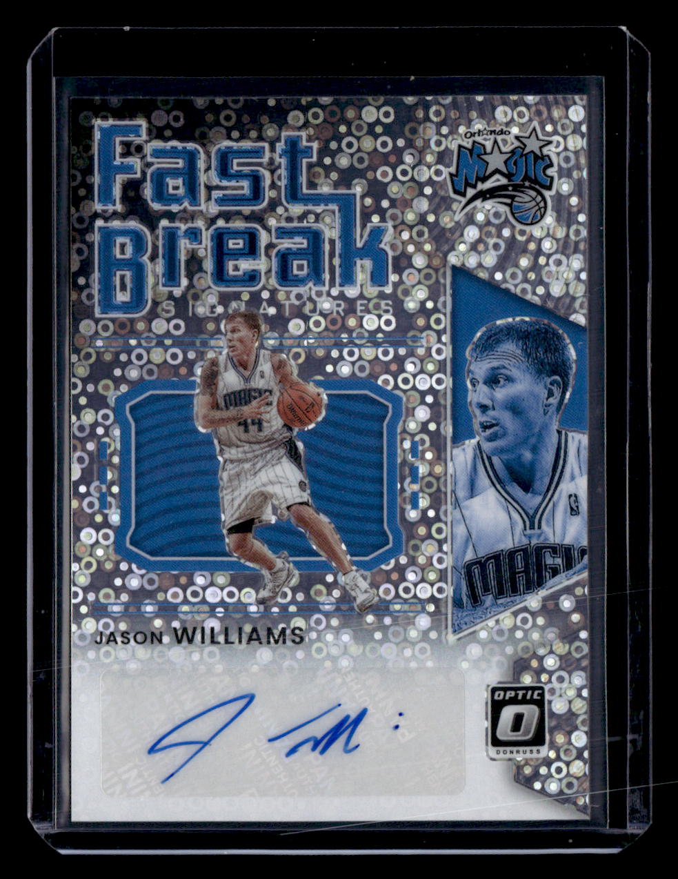 2021-22 Donruss Optic #FB-JWL Jason Williams Fast Break Signatures