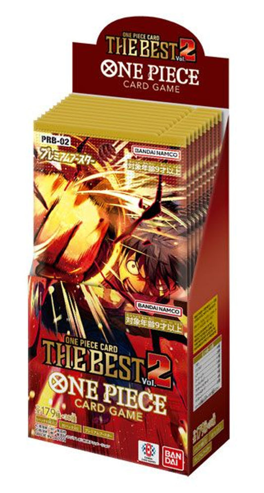 Japanese One Piece Card Game: The Best Vol. 2 - Booster Box [PRB-02] (PRB02)