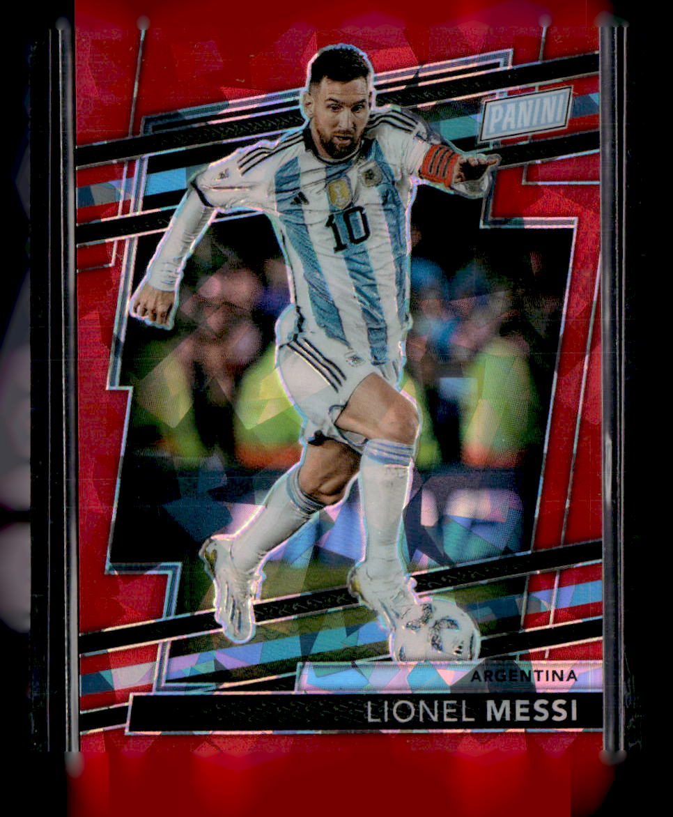 2024 Panini National Sports VIP Party #63 Lionel Messi Red Sparkle #/149