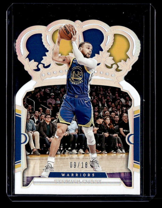 2023-24 Panini Crown Royale #33 Stephen Curry International Silver #/18
