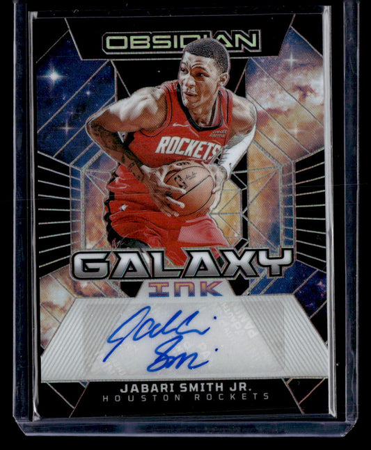 2023-24 Panini Obsidian #GI-JSJ Jabari Smith Jr. Galaxy Ink #/75