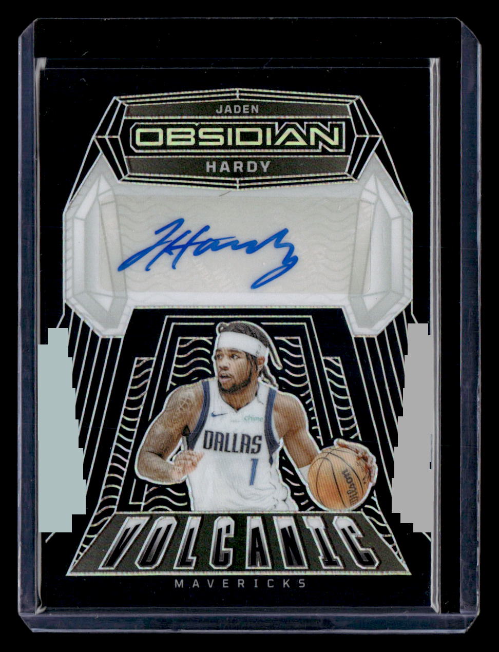 2023-24 Panini Obsidian #VS-HDY Jaden Hardy Volcanic Signatures #/99