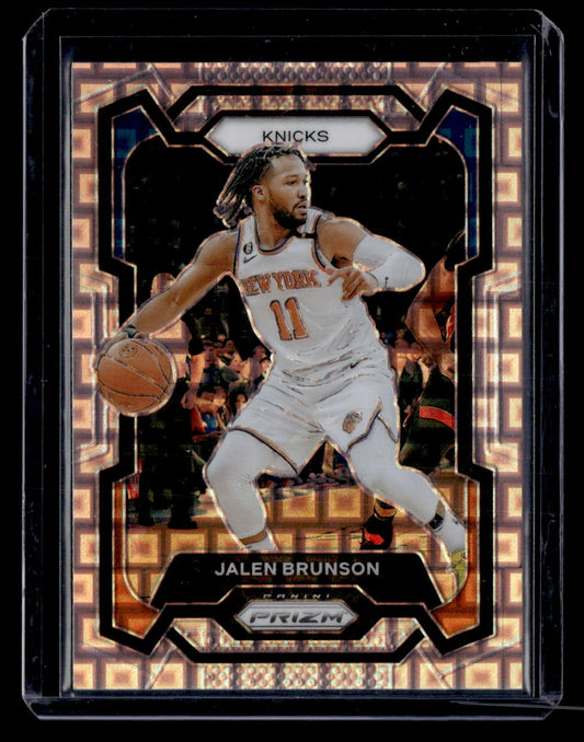 2023-24 Panini Prizm #9 Jalen Brunson Prizms Premium Factory Set #/150
